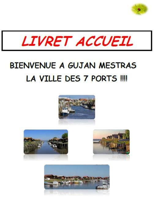 Villa Climatisee Et Wifi Gujan A 5 Mn Du Bassin D'Arcachon Zewnętrze zdjęcie